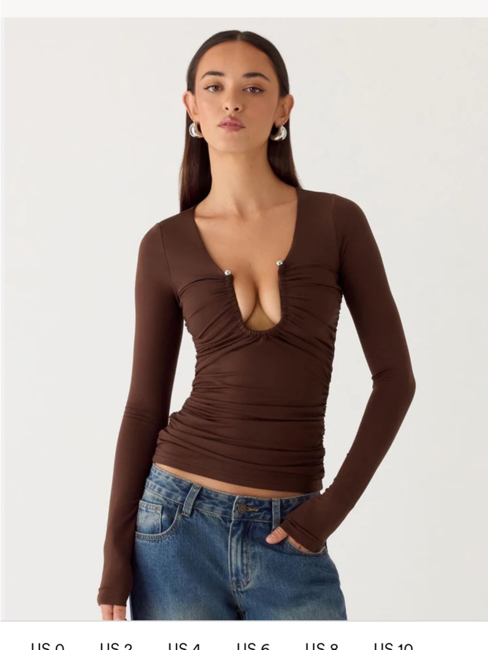 NWT peppermayo Francis top - size us 0